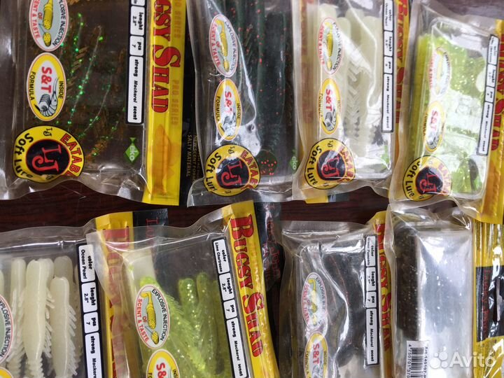 Силиконовые приманки lucky john