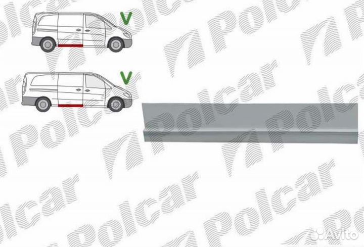 Кузовные детали. Боковины. Пороги