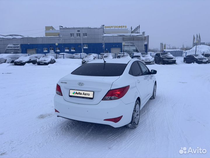 Hyundai Solaris 1.6 МТ, 2016, 236 000 км