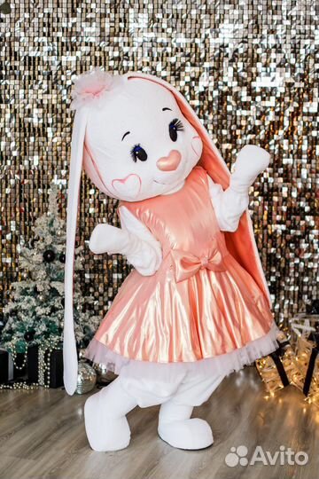 Супер милая зайка сердцеедка на праздник