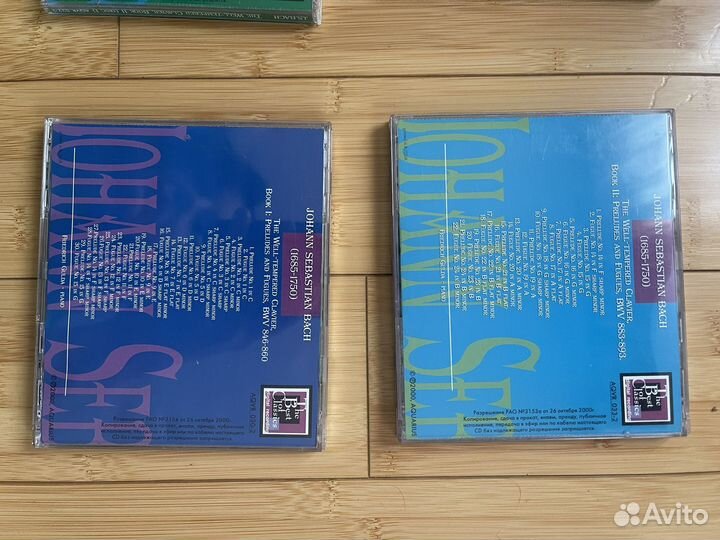 Cd диски Бах