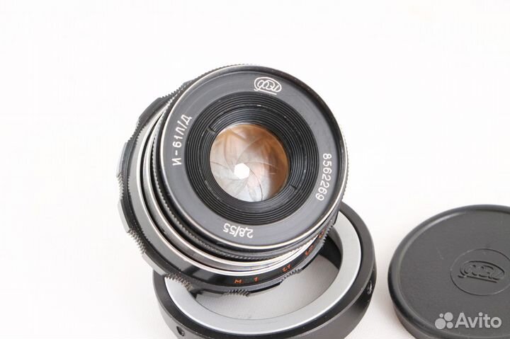 Индустар-61 л/д 55 mm f/ 2.8 + переходник Fuji FX