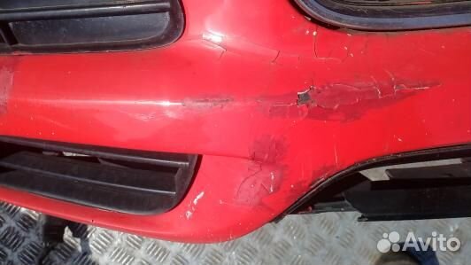 Бампер передний, audi Q7 2007