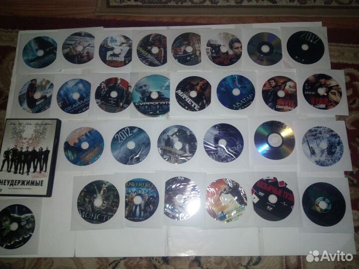 Голливудские фильмы на dvd-дисках