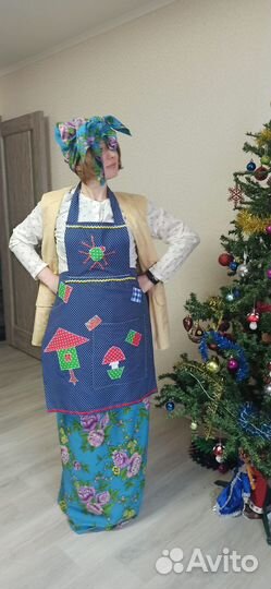 Костюм бабы яги взрослый