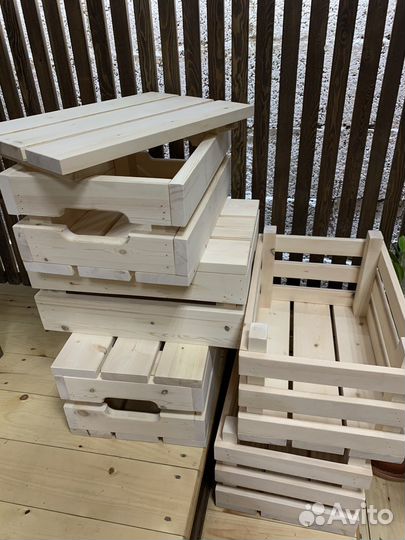 Ящик деревянный