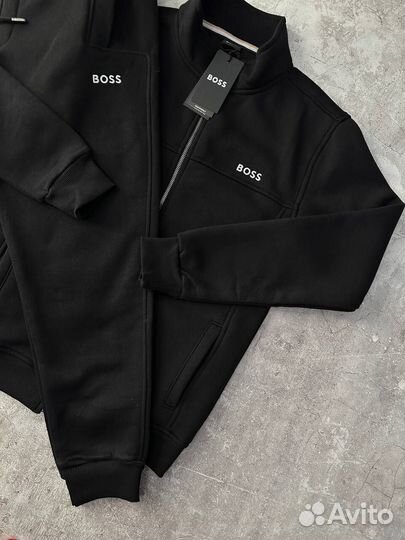 Костюм Hugo Boss черный мужской