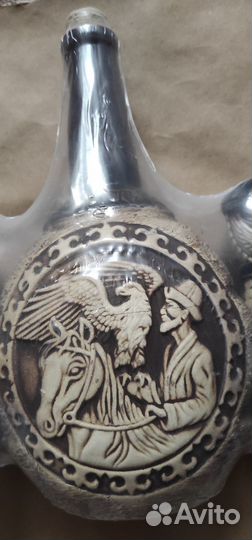 Подарочный набор Казахстан бутылка с чашами