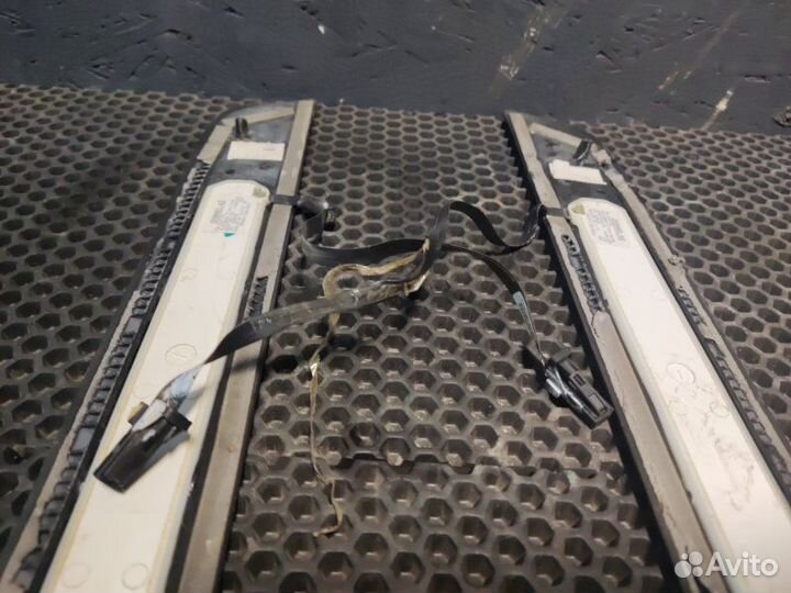 Накладка порога салона с подсветкой Audi A6 C7