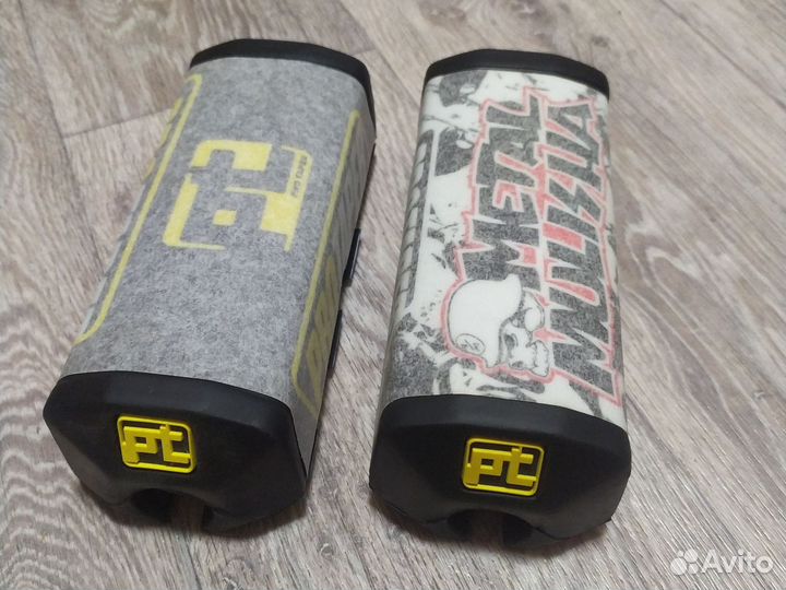 Подушка на руль 28 PtoTaper/Metall Mulisha черные