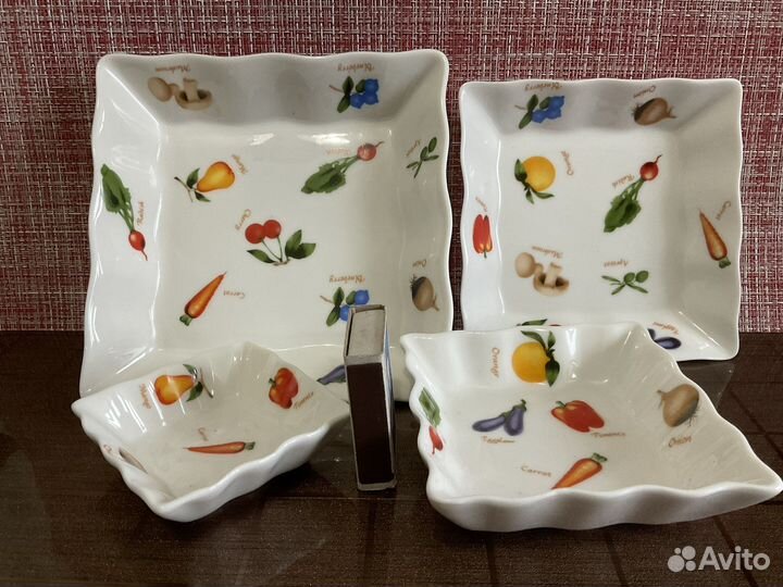 Набор соусников (салатников) фарфоровых Yamasen