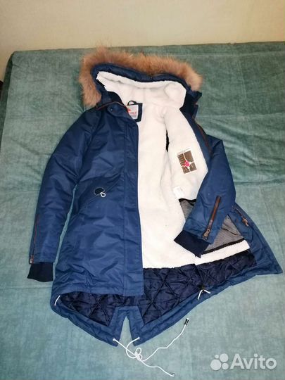 Парка для девочки 140