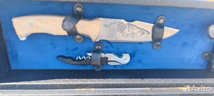 Шашлычный подарочный набор в чемодане №4