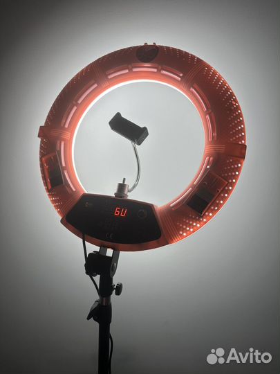 Кольцевая лампа со штативом