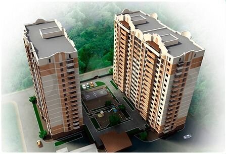 1-к. квартира, 45 м², 5/16 эт.