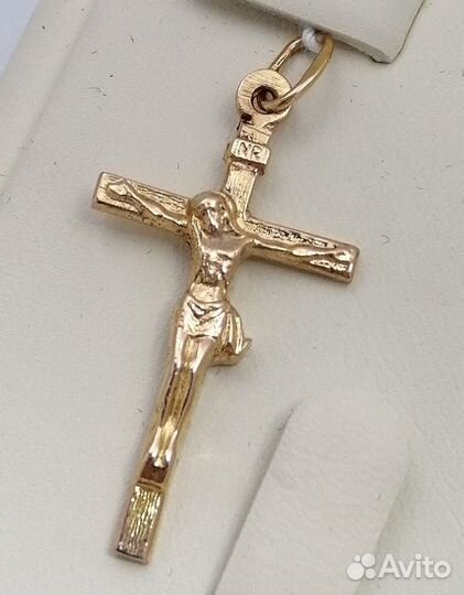 Крест / 2,73г / золото 583