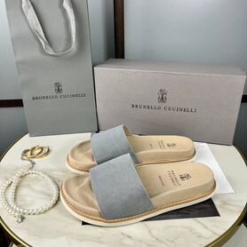 Шлёпанцы Brunello cucinelli женские premium