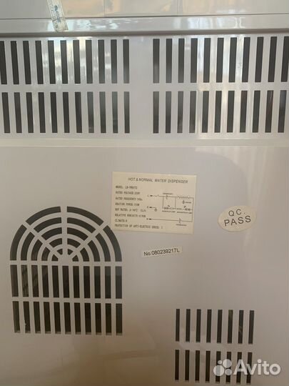 Кулер новый настольный, нагрев