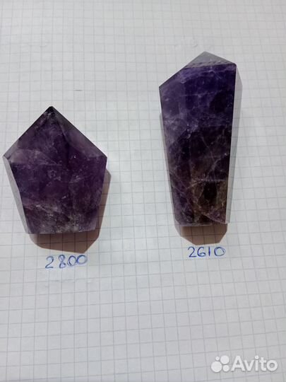 Кристаллы аметист