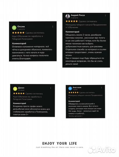 Менеджер telegram канала\Продвижение тг\Обучение