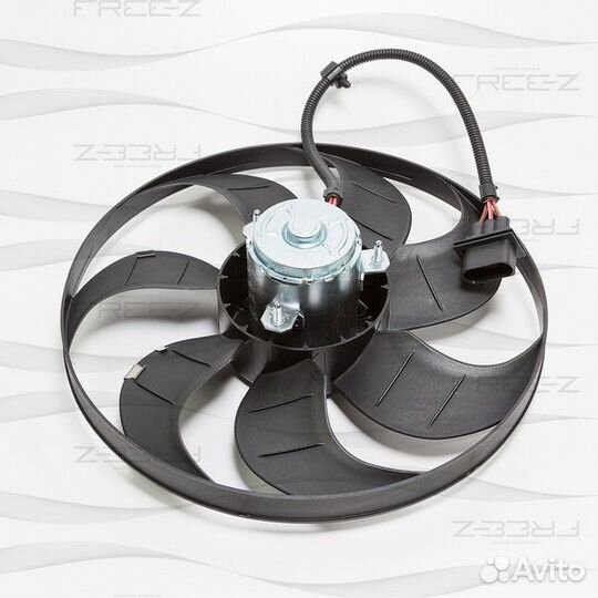 Вентилятор радиатора skoda Fabia 99