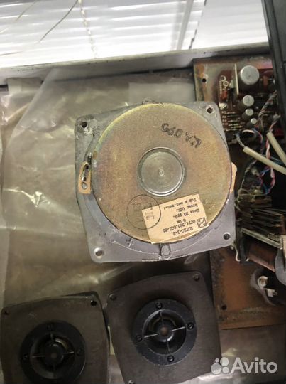 Динамики от колонок радиотехника s-70 набор 6 штук