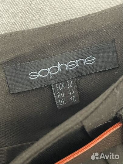 Юбка итальянская оригинальная из шерсти, размер 44