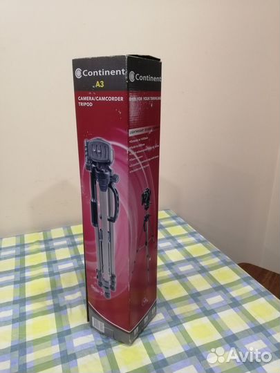 Штатив для фотоаппарата Сontinent А3