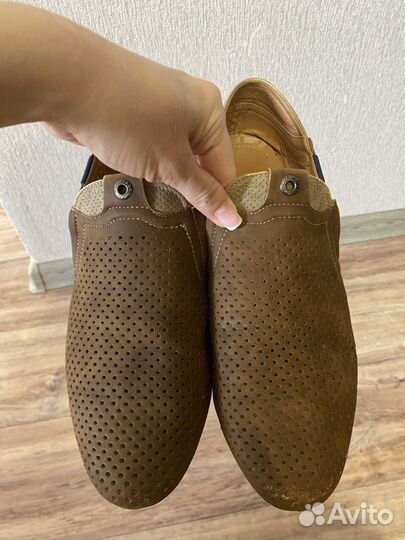 Мокасины мужские 42 размер бу