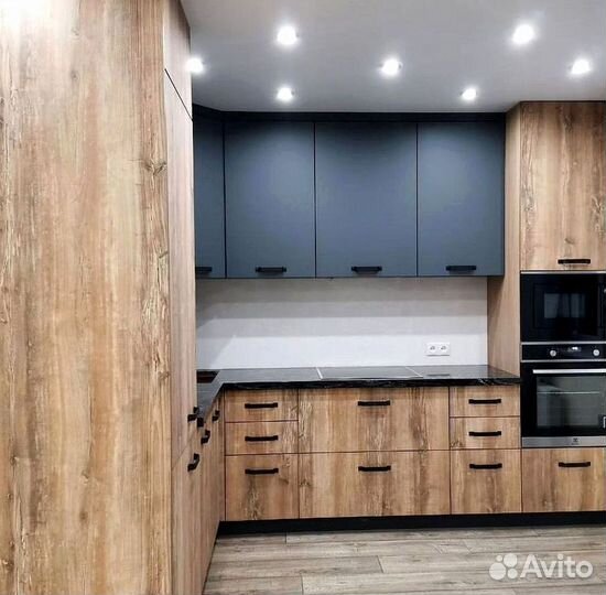 Современная кухня на заказ мдф фасады