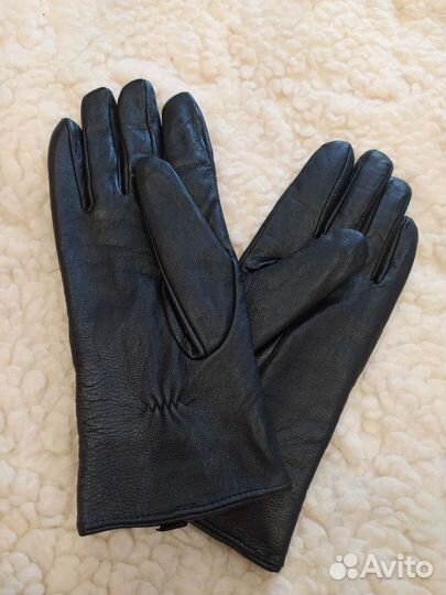 Перчатки из натуральной кожи