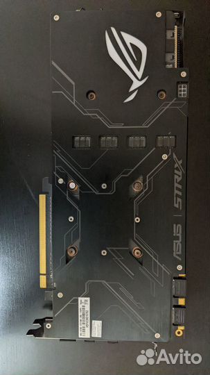 Видеокарта asus GeForce GTX 1080 strix OC