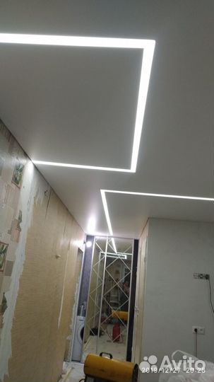 Натяжные потолоки