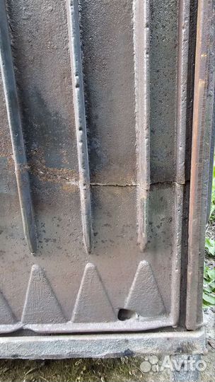 Чугунная печь для бани