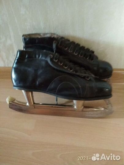 Коньки хоккейные СССР