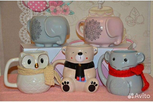 Подарочные кружки чашки Эйвон Avon