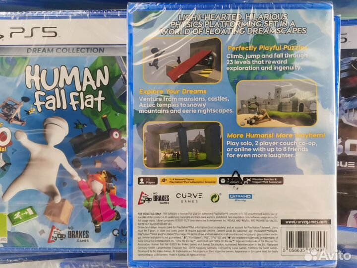 Human Fall Flat Dreem Collection Ps5 диск