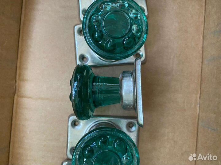 Ручки винтажные, стеклянные, СССР