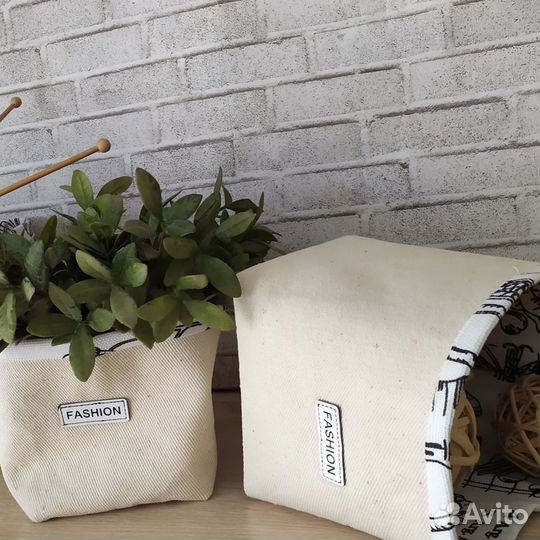 Интерьерные корзины ручной работы