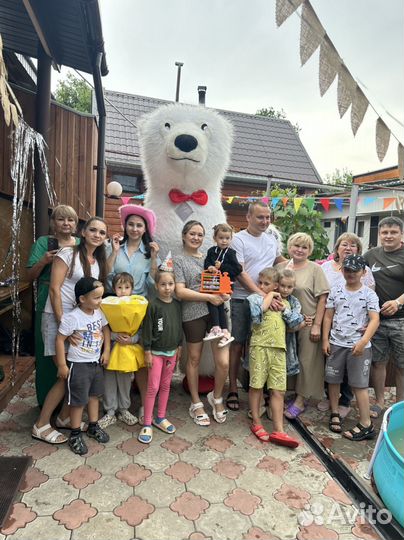 Белый Медведь Поздравления.Белый Мишка на праздник