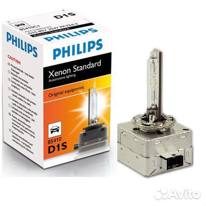 Ксеноновая лампа philips D1S xenon vision 4600K (8