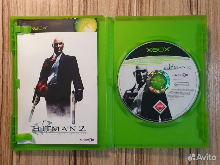 Xbox original Hitman 2 (Немец яз)