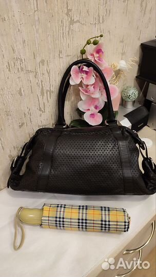 Сумка Guess натуральная кожа Италия