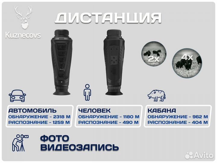 Тепловизионный монокуляр Arkon OVis II SM 25