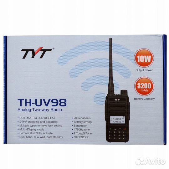 Портативная рация TYT TH-UV98 10w