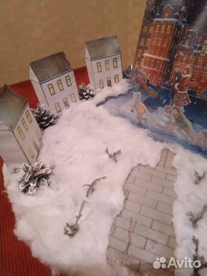 Зимняя новогодняя поделка