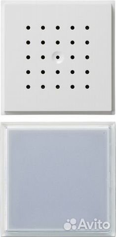 Gira TX-44 Бел Вызывная станция (аудио) для скрытого монтажа, на 1 абонента, белая подсветка