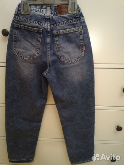 Джинсы утепленные для девочки gloria jeans