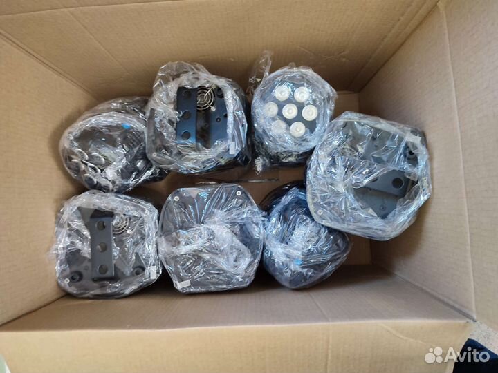 Светомузыка. Вращающаяся голова