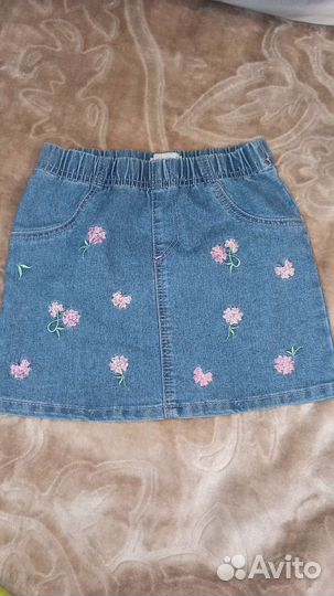 Джинсовая юбка